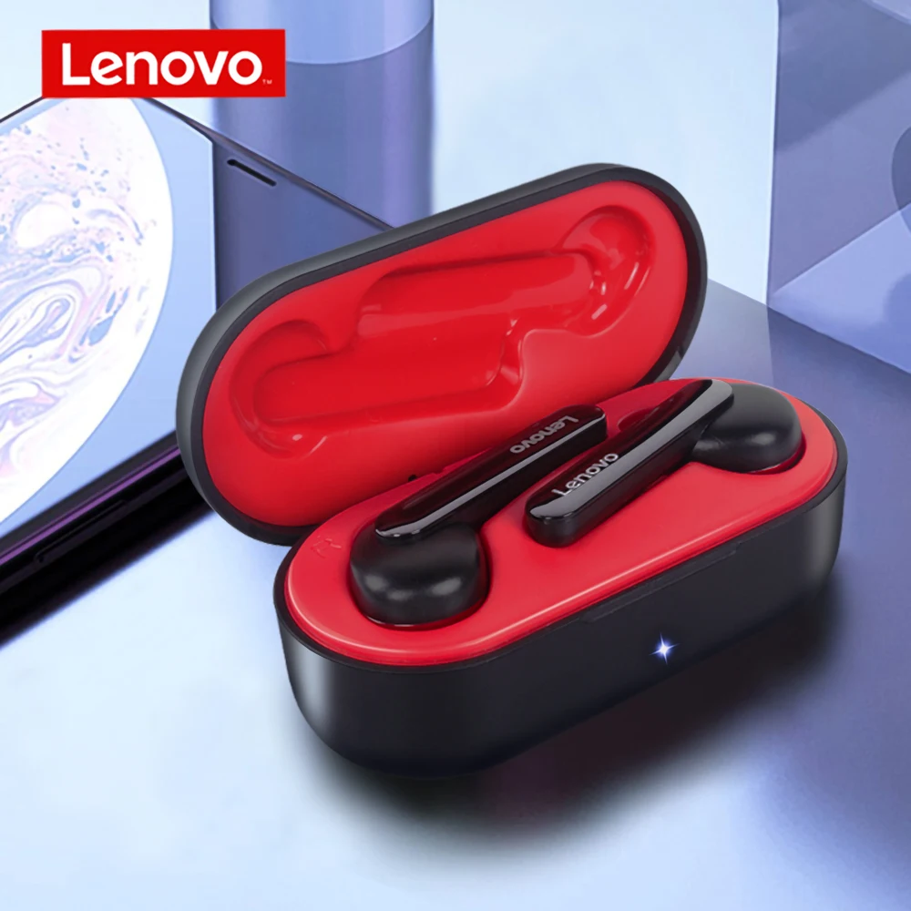 Беспроводные наушники Lenovo HT28 TWS Bluetooth 5 0 глубокие басы HD стереогарнитура