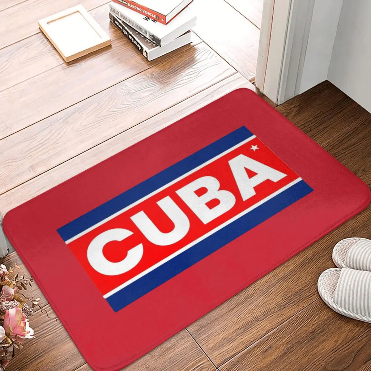 

Door Mat Cuba Rug Carpet Bathmat Non-slip Water Oil Proof Entrance Living Room Home Bathroom Hallway Bedroom