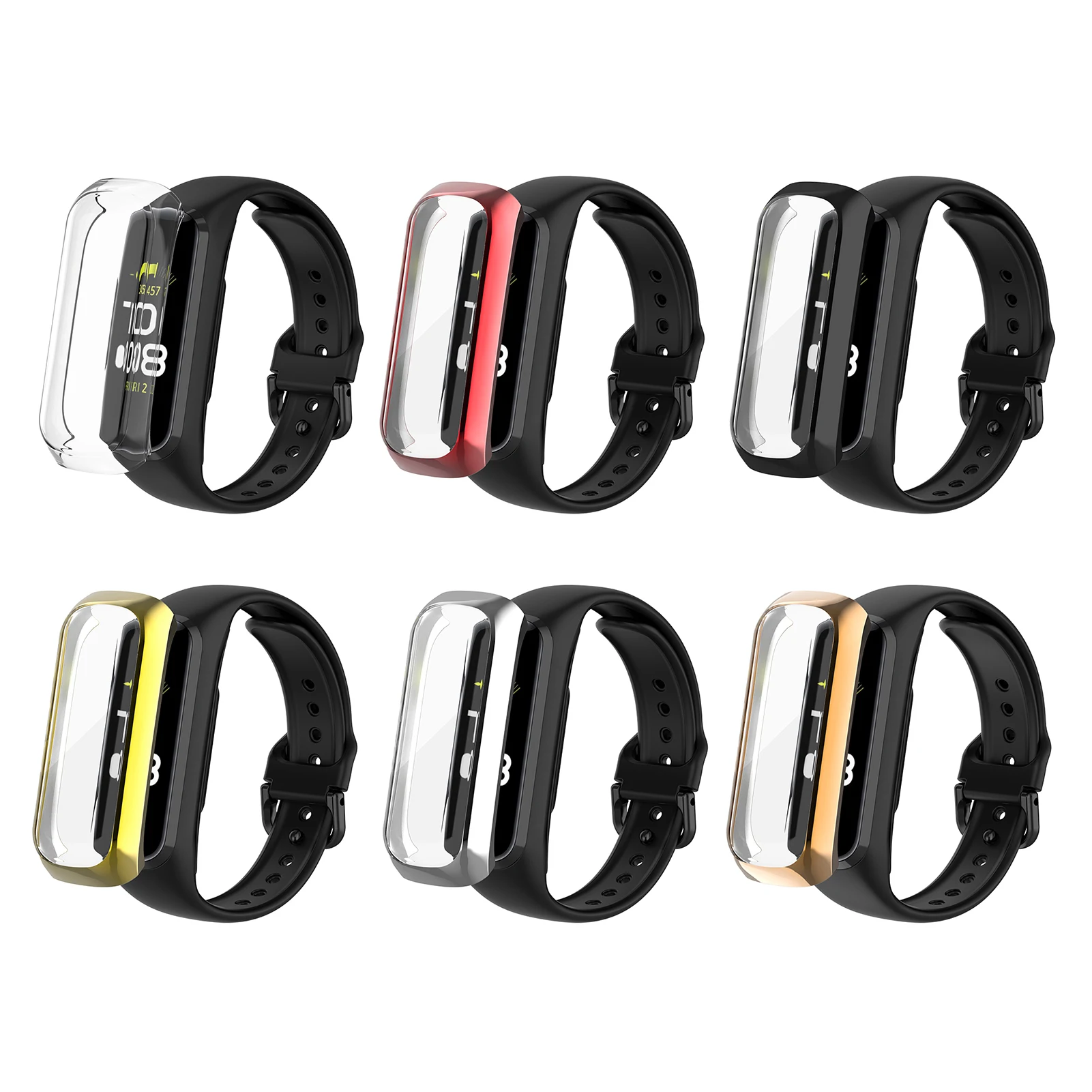 

Чехол из ТПУ, защитный кожаный чехол для Samsung Galaxy Fit2 R220, тонкий легкий чехол из ТПУ, защитный бампер, чехол, мягкий чехол для часов