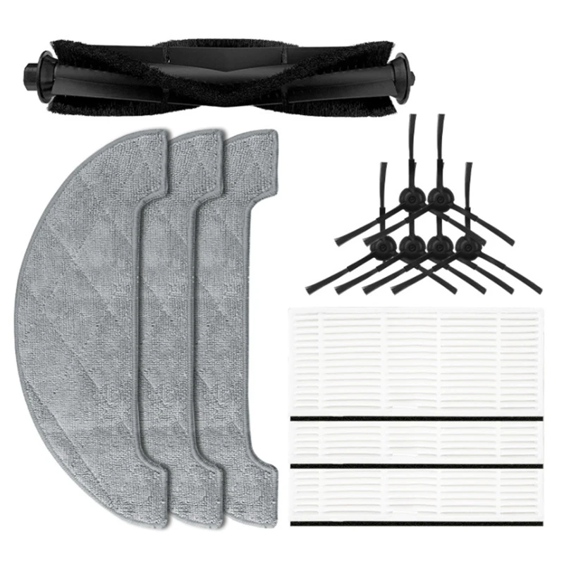 

Аксессуары для подметания Pusangnick M7MAX M8, аксессуары для боковой щетки, фильтра, гипа, рулон, щетка, швабра