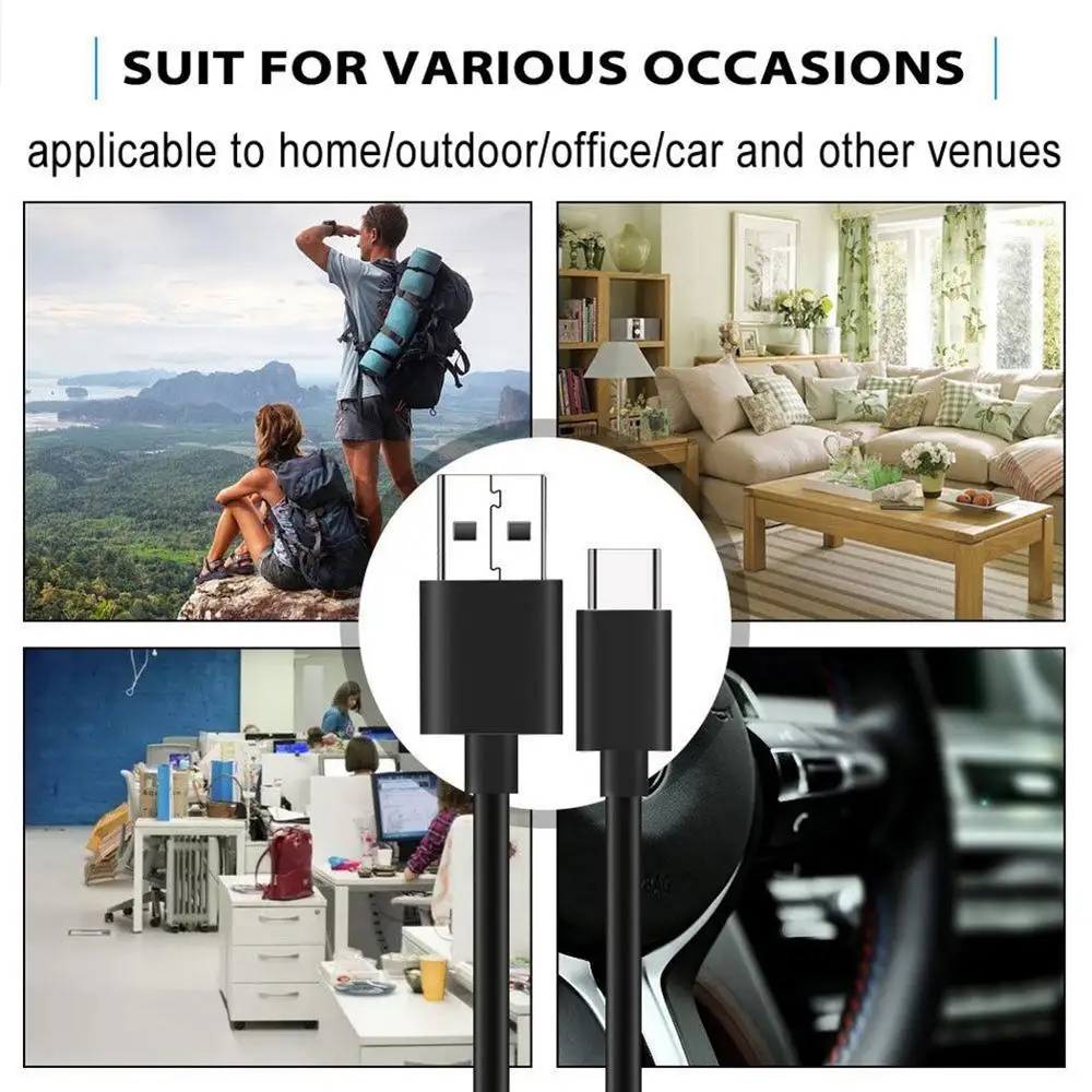 Кабель USB Type-C для Samsung S9 S8 быстрая зарядка стандартный зарядный провод C кабель Xiaomi