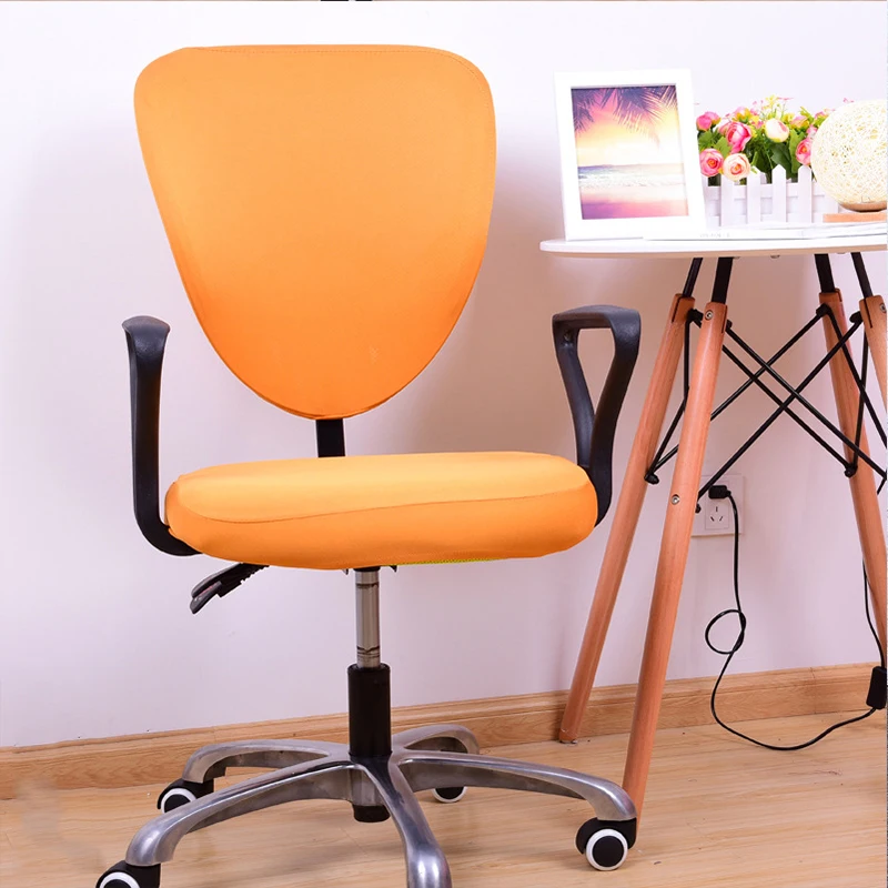 

Waterproof Chair Cover Split Chair Cover Solid Color Chair Cover Elastic Chair Cover Swivel Chair Cover Antifouling