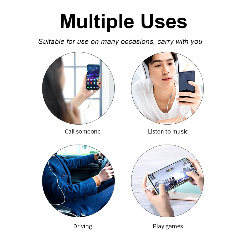 Кабель-адаптер для наушников с разъемами типа C и 3 5 мм | Электроника