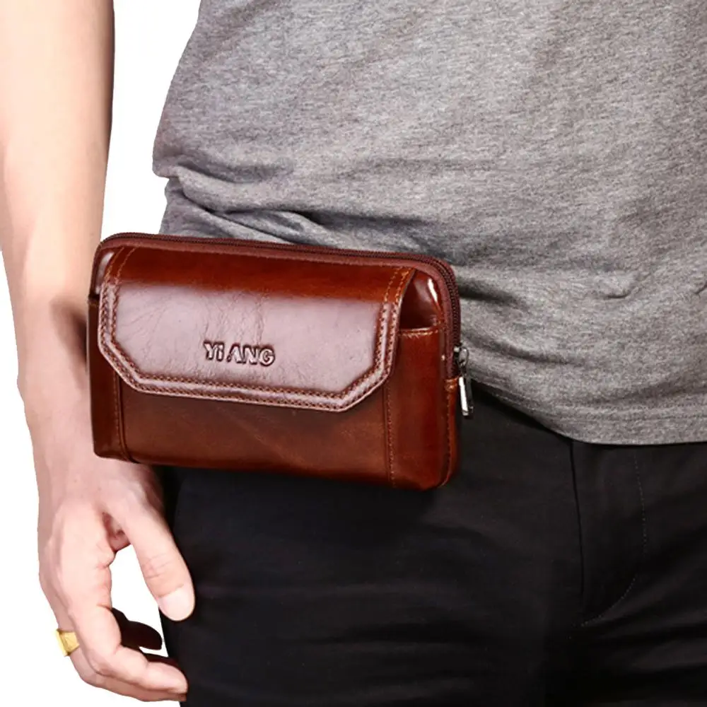 Новинка модный мужской кожаный винтажный Чехол для мобильных