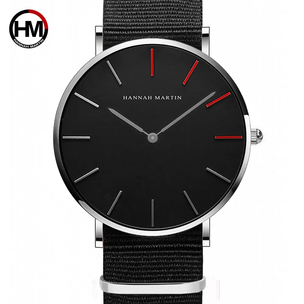 

2020 New Japan Quartz Movement Uhren Dame Creative Men Watch Clock luxury Black Leather Gentleman Waterproof Watch Free Shipping