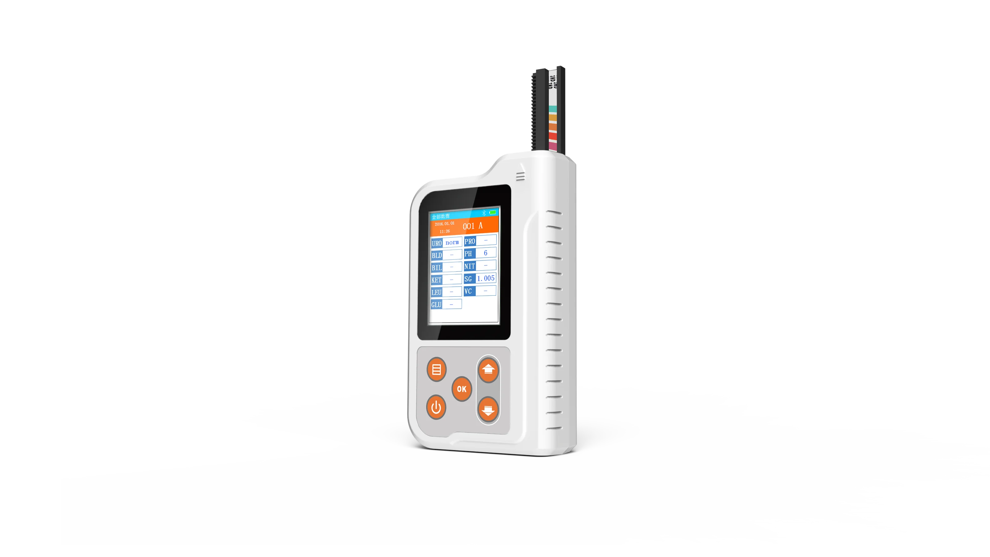 Тест-полоска CONTEC BC401BT LCD Портативный Анализатор Мочи GLU BIL SG KET BLD PRO URO NIT LEU VC PH USB 11
