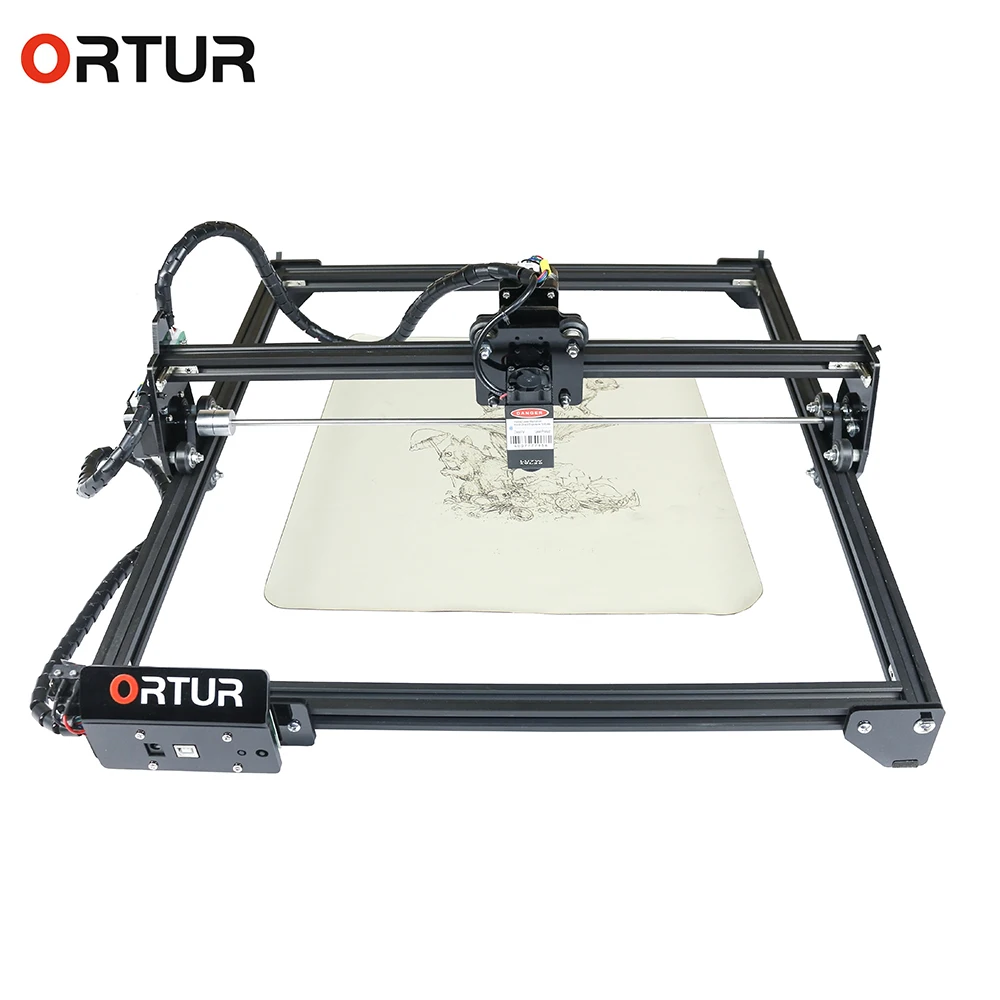 Most Advanced STM32 Motherboard DIY Ortur Laser Master 2 20W Printer Wood Burning Tools with Active Position Protection | Компьютеры и