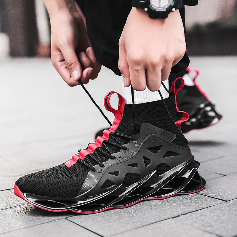 

New Trend Running Shoes for Men Design Cushioning Sport Shoes Good Quality Outdoor Athletic Jogging Sneakers men Zapatillas