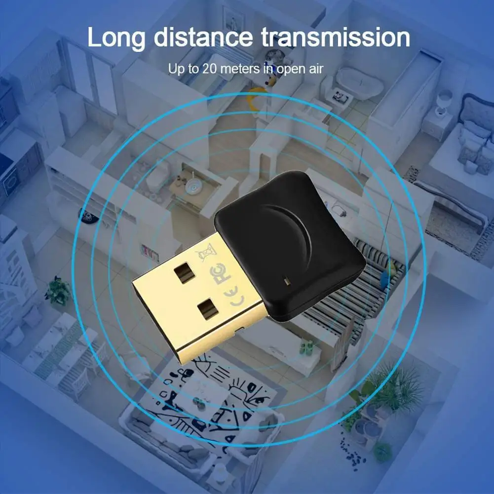 5 0 Bluetooth адаптер USB передатчик приемник беспроводной ключ для наушников аудио ПК