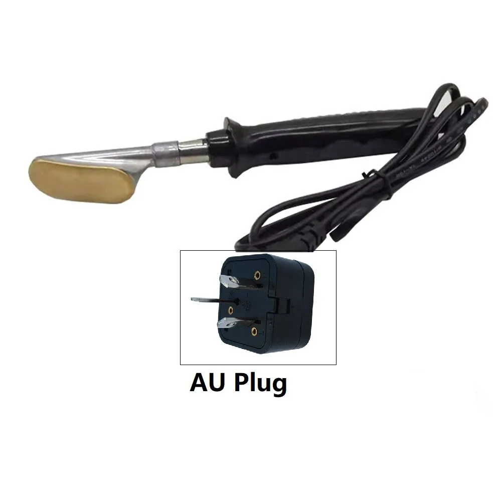 

50W Electric Soldering Iron With Plastic Handle Flat Tip Plastic Welding Plastic Repair Welding Machine Leather Ironing Tool