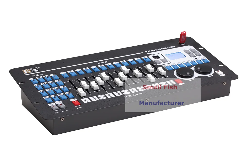 Kingkong KK-768 профессиональный DMX контроллер 768 DMX каналы встроенный 135 графика сценическое освещение 512 Dmx консольное оборудование