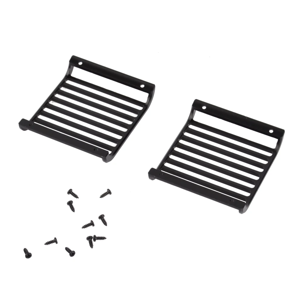 

2Pcs TRX4 Metal Front Lamp Guards Headlight Cover Guard Grille for 1/10 RC Crawler Car Traxxas TRX-4