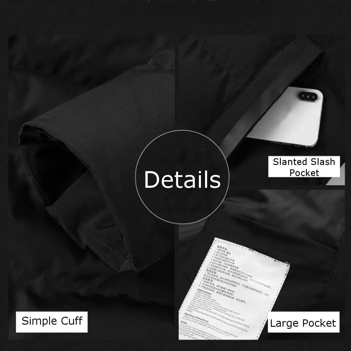 

New ElectricHeated Jackets Long Section Electric Heating Coat 3 Adjustable Windproof Heating Coat Pure Cotton Winter Jacket Coat
