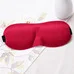 Red 3D мягкая ночная маска для сна, маска для отдыха в путешествии, маска для сна, маска для глаз, маска для сна, чехол, повязка на глаза, маска для глаз, массажер для век - Цвет: Red