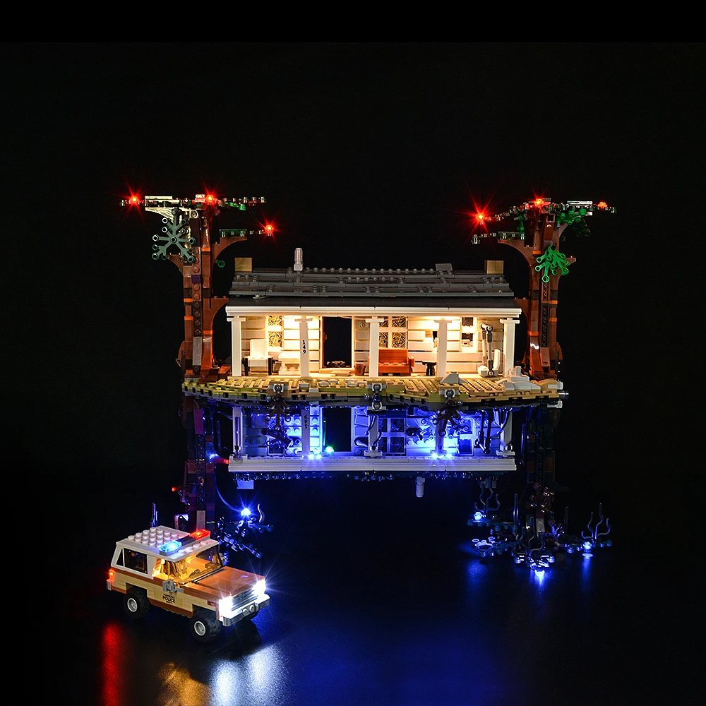 LED Light Kit For 75810 Stranger Things The Upside Down Compatible with 25010 Building Blocks Lighting Set Not Included Model