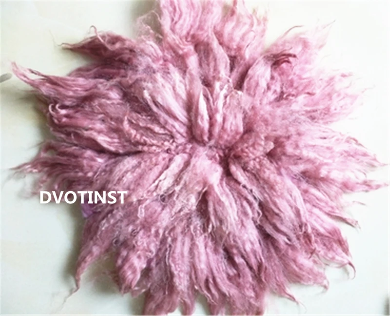 Dark Pink Dvotinst новорожденных реквизит для фотосъемки шерсть фон Флора одеяло мат Fotografia аксессуары студийные фотосессии реквизит - Цвет: Dark Pink