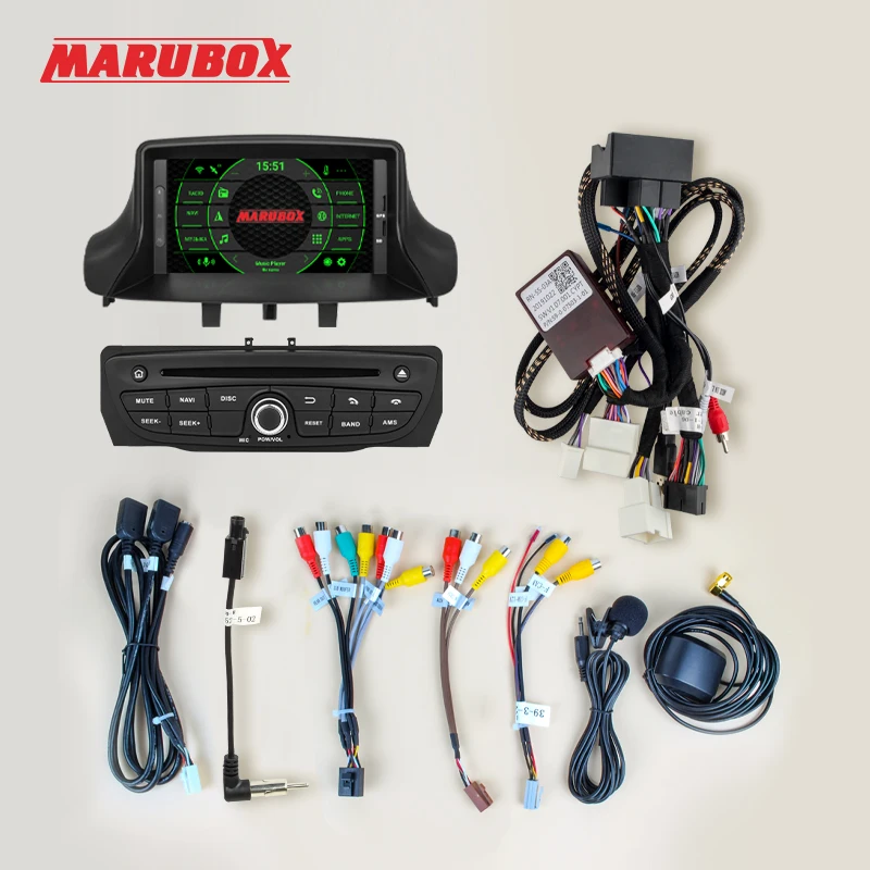Marubox KD7237DSP Штатная магнитола для Рено Меган 3 Головное устройство Renault Megane