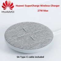 original huawei wireless charger max 27w super charge qi wireless charger cp61 for iphone 11 samsung s10 s20 huawei p30 pro mate