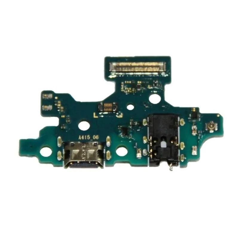 Шлейф для Samsung A415F (A41) плата системный разъем/разъем гарнитуры/микрофон |