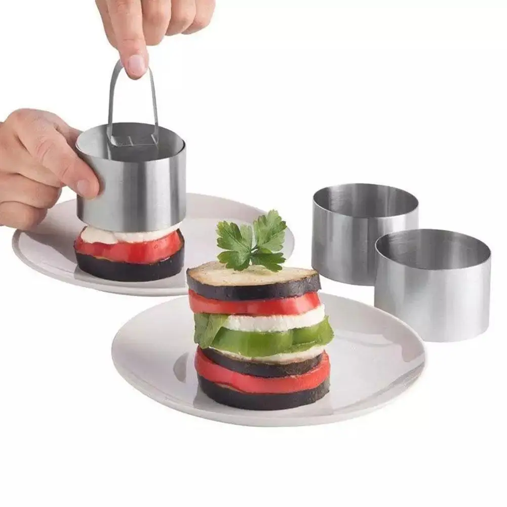 Сделай сам форма для мастики мусса торта стальное украшение круглое кольцо