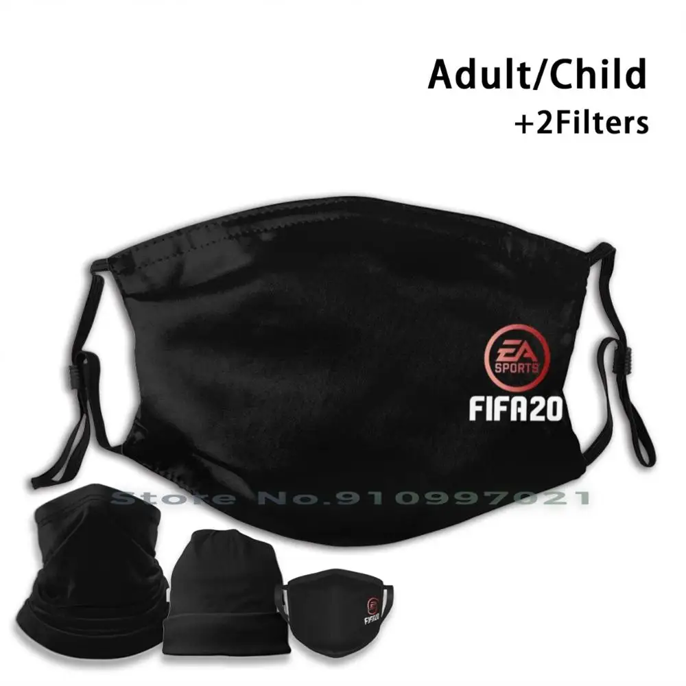 20 печати Pm2.5 фильтр многоразового использования для губ маска лица детей