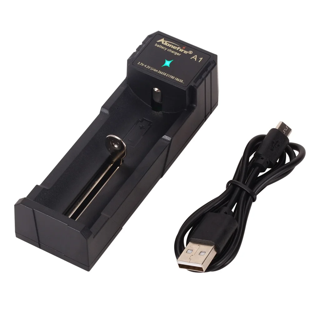 Зарядное устройство Alonefire A1 умное зарядное USB 18650 26650 18350 32650 21700 26700 26500 для литий