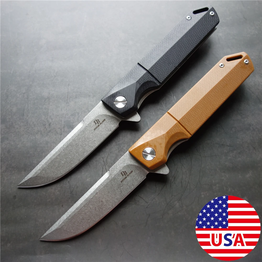 Охотничий нож 60 61HRC D2 складной Клинок для выживания на открытом воздухе