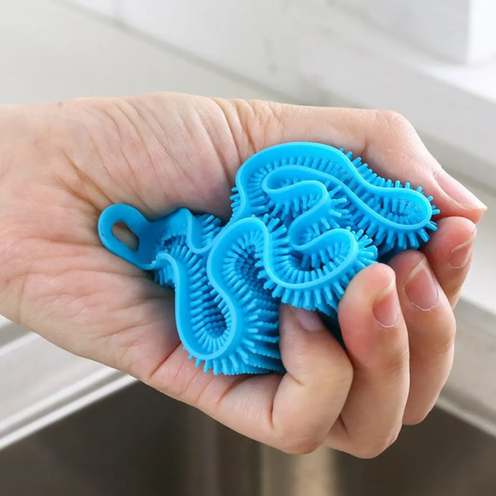 Многофункциональная силиконовая губка для чаши чистящая щетка мочалка посуды