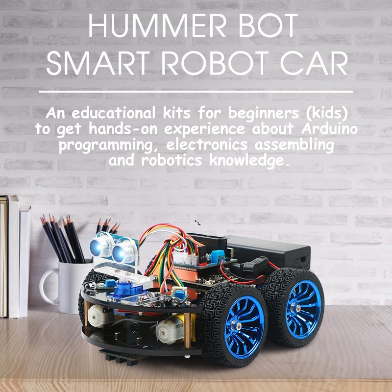 4wd умный робот автомобиль diy для