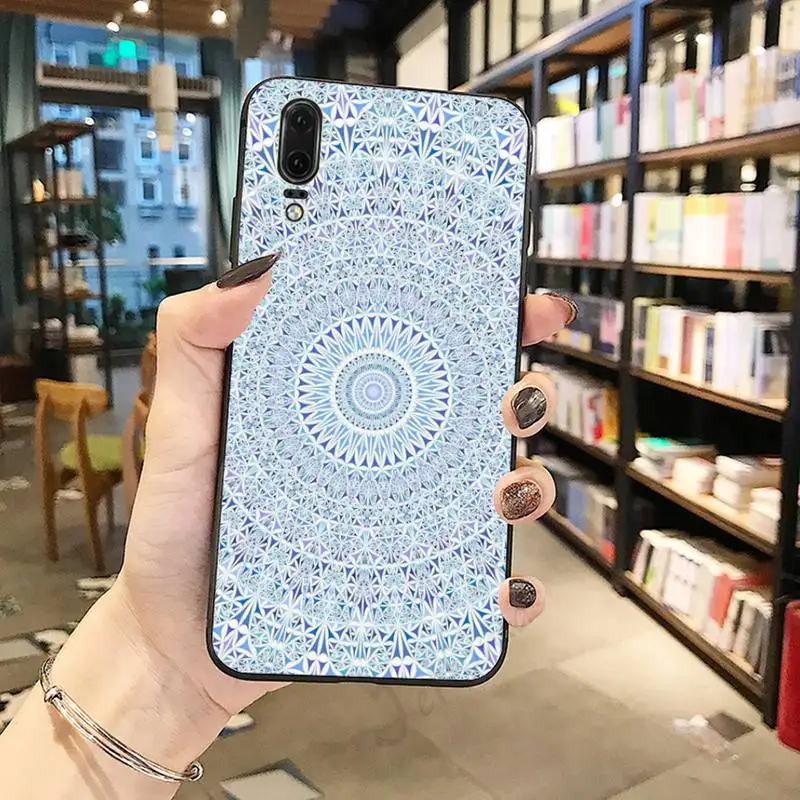 

Mandala African pattern fashion cover Phone Case For Huawei honor Mate P 10 20 30 40 Pro 10i 9 10 20 8 x Lite