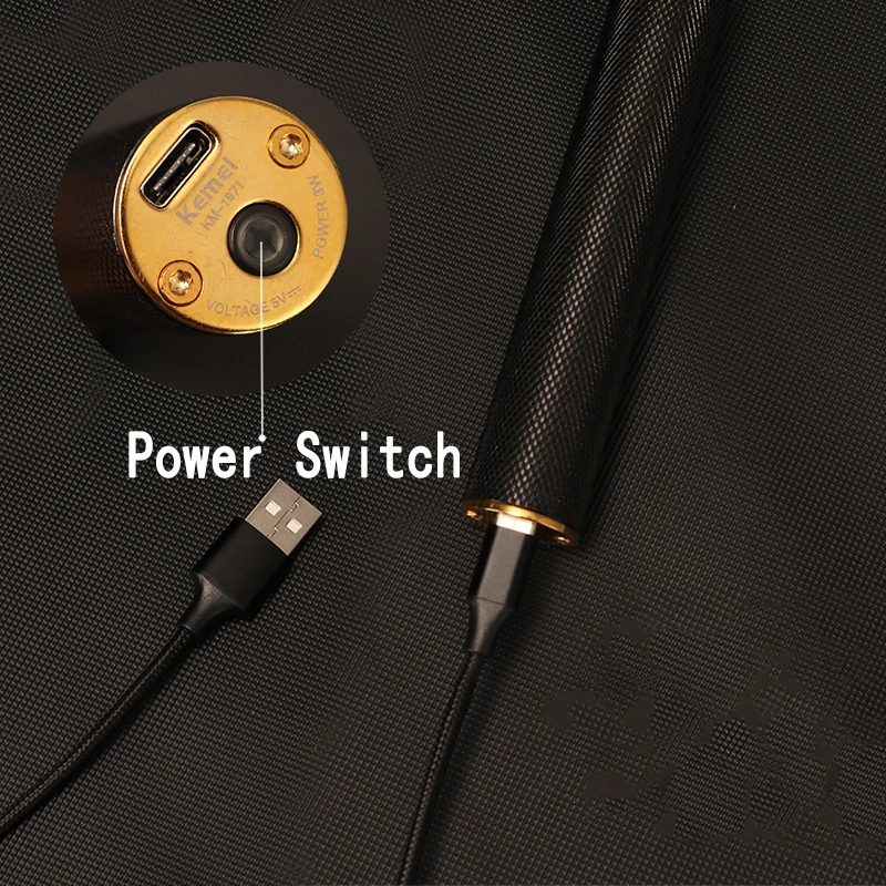 Kemei Pro Li T-Outliner Skelet Zware Hitter Cordless Trimmer Mannen 0 Mm Kaalhoofdige Tondeuse Afwerking Haar Snijmachine | Бытовая