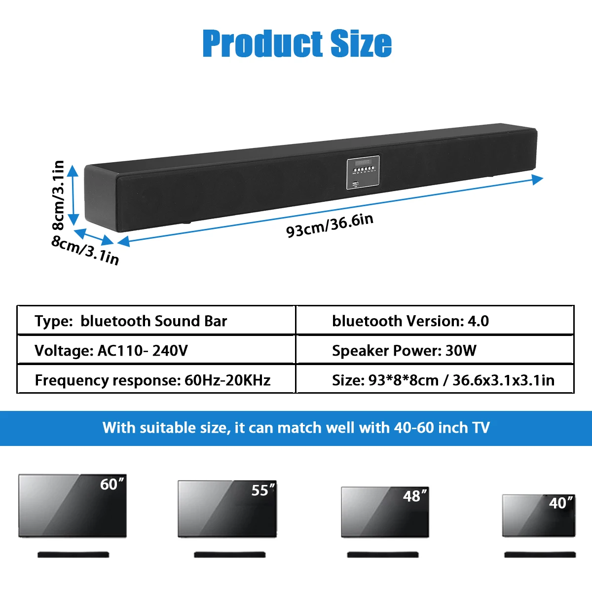

Newest 200W 10 Speaker Home Theater Wall TV HIFI 3D Sound Bar Wall-mounted Home Theater TV Soundbar Subwoofe with Remote Control
