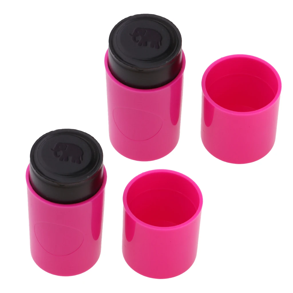 2 шт. АБС пластик цветной Быстросохнущий штамп для мяча гольфа маркер оттиск