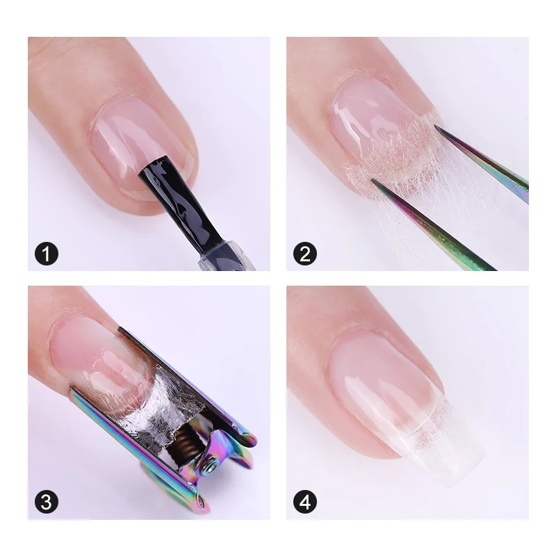 1 шт. C Кривая гвоздь пинчинг инструмент для ногтей советы Расширенный из