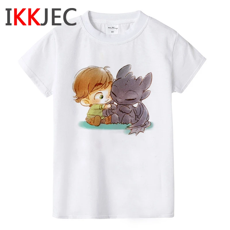 Футболка с изображением героев мультфильма Как приручить дракона Беззубика Топ