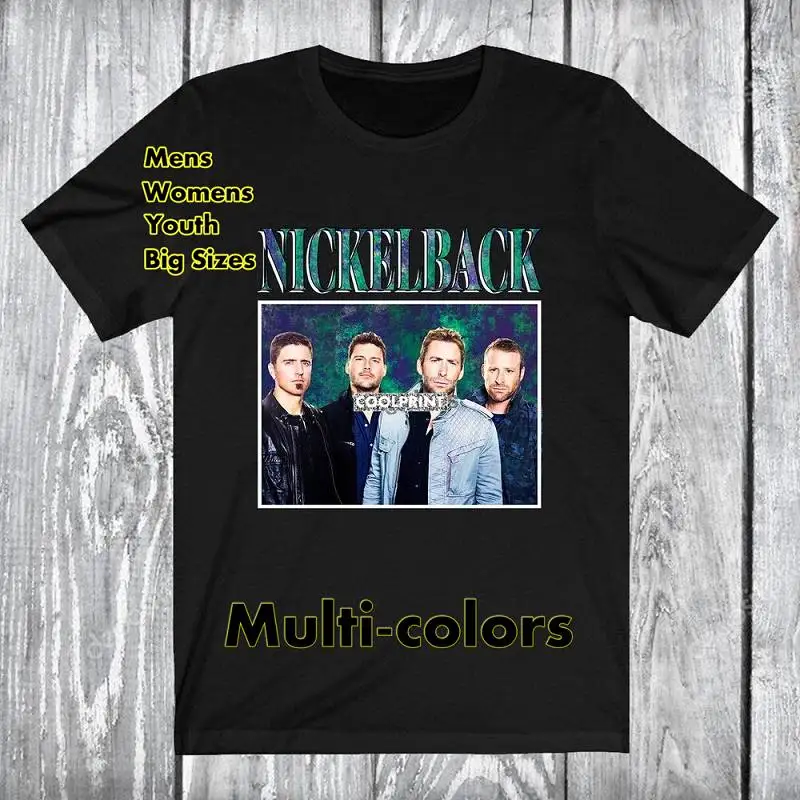 

Nickelblack Shirt Vintage Black T Shirt Music Short Sleeve Tee T Shirts Oversized Mens Fashion Originality Graphic Shirts