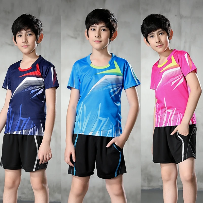 Women's Tennis T Shirt , Girls's Tee Shirts Tennis Sportwear , Men's Badminton Kits Shorts , Women Ping Pong Training Jerseys