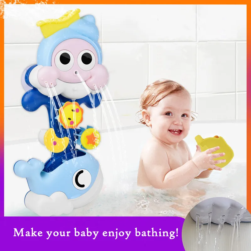 Детские ванная комната интерактивный душ распыления воды игры игрушки для детей