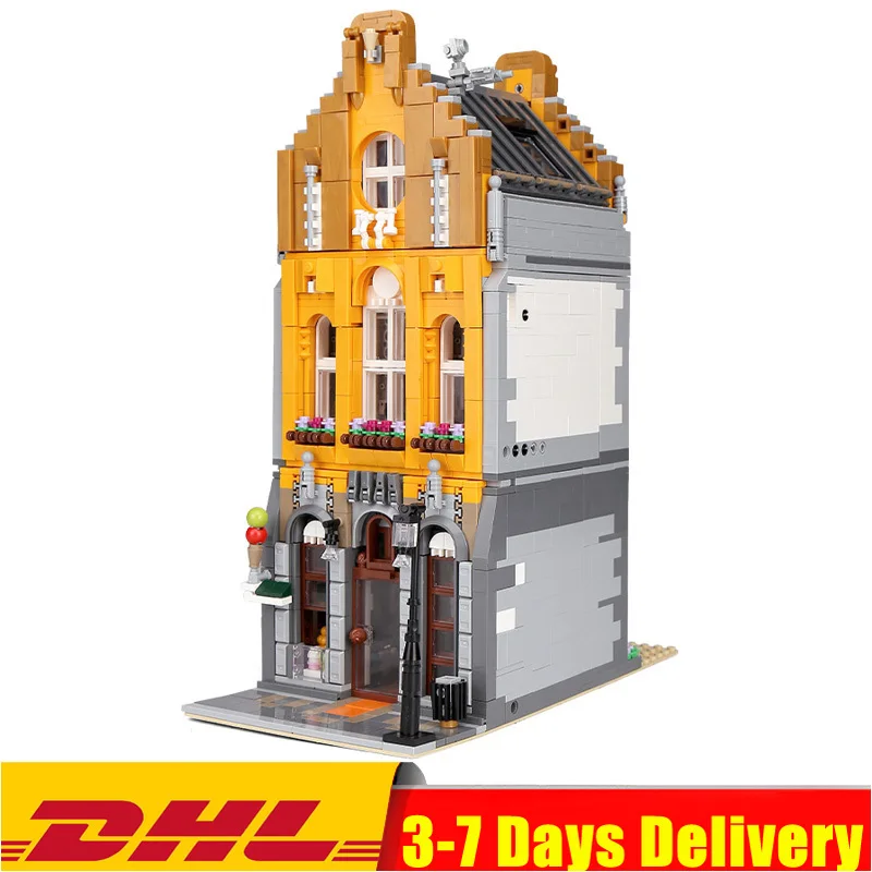 В наличии 2650 шт. 10003 творческая улица архитектура серии мягкого мороженого салон