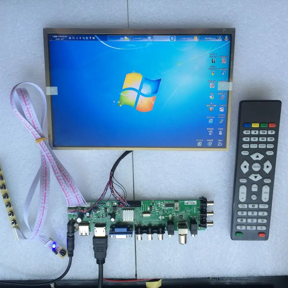Комплект для LP125WH2-SLD1/B1/B2/B3/T1/T3/B4/T2 плата контроллера цифровой DVB-T TV LVDS USB AV сигнал W