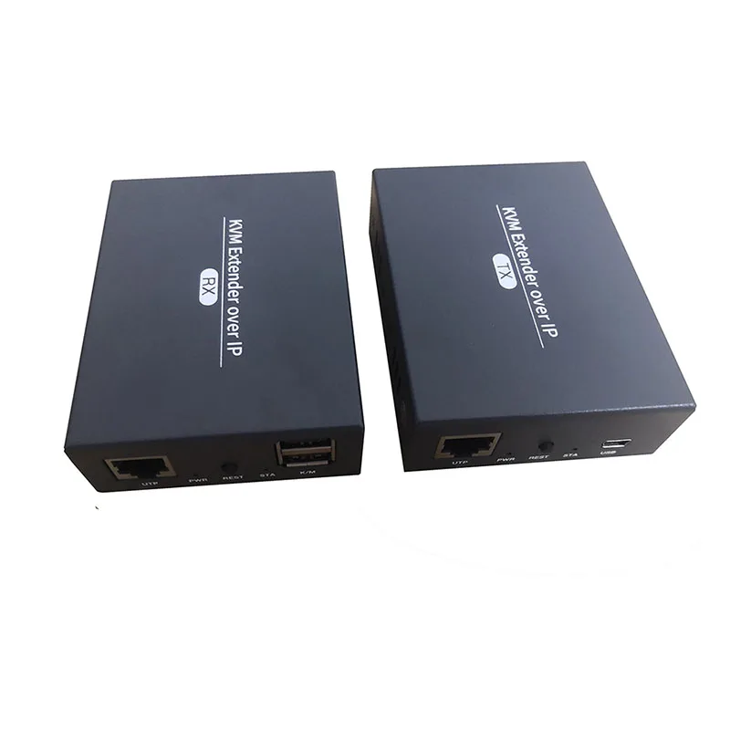 2021 Best 200m Network USB KVM Extender Over IP 1080P Ethernet HDMI KVM Extender 120m HDMI Extender TX by Cat5e Cat6 Cat7 Cable
