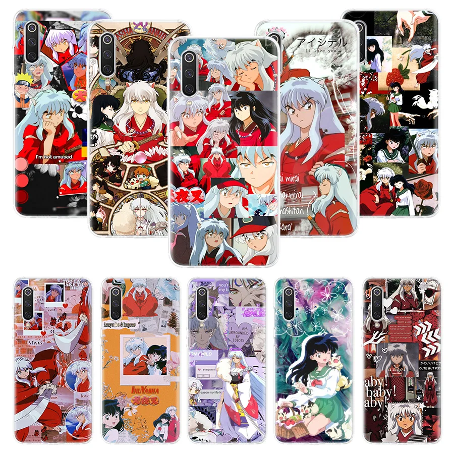 

Inuyasha Anime Silicon Phone Case Funda For Xiaomi Redmi Note 10 Pro 8 9 Pro 9S 8T 8A 9A 9C 7 7A Soft Cover Coque