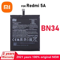 xiaomi original new bn34 xiao mi battery for xiaomi redmi 5a redrice 5a 3000mah mobile phone high quality batteries