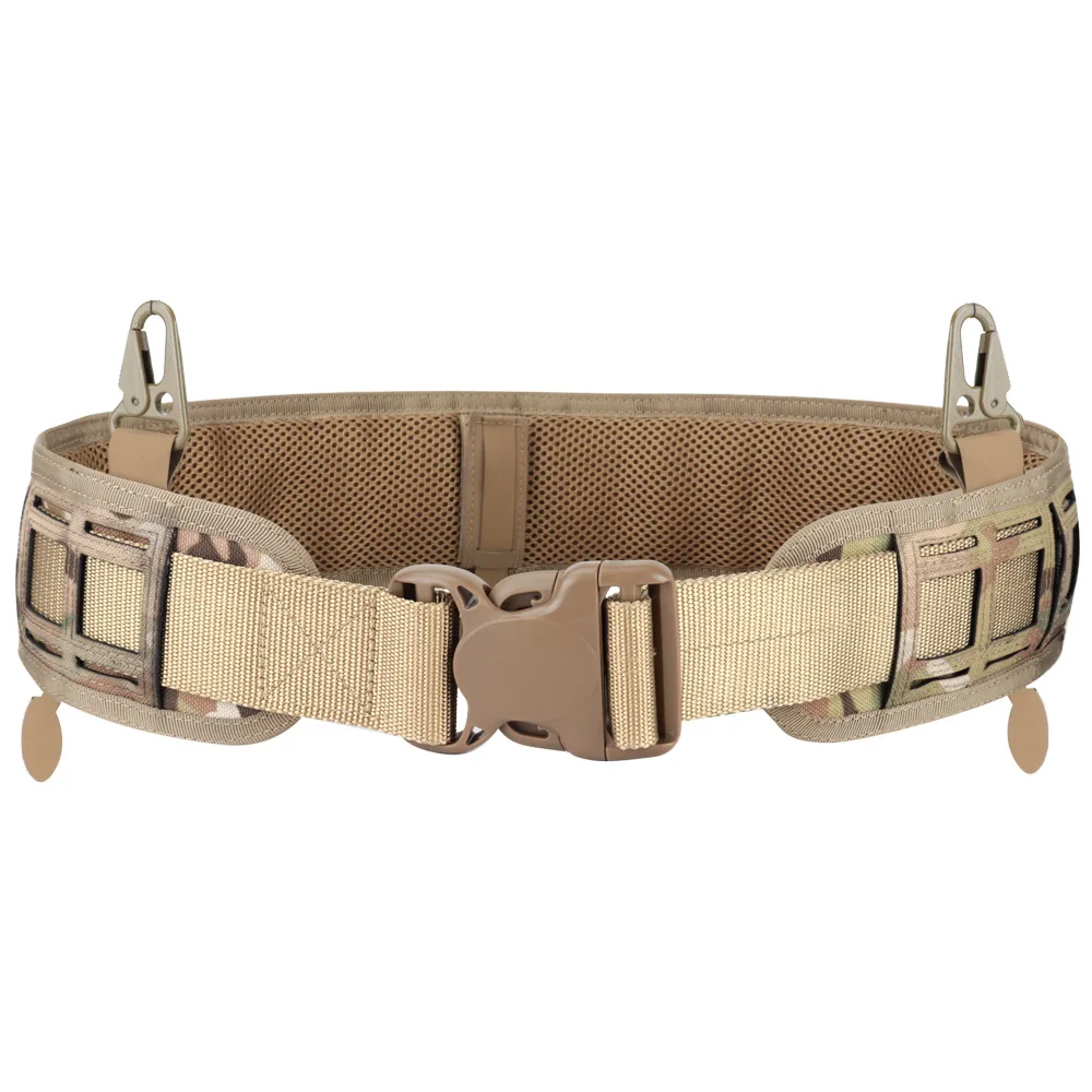 

Tactical belt for outdoor sports forces police hunting multifunctional belt Adjustable breathable girdle soldier CS