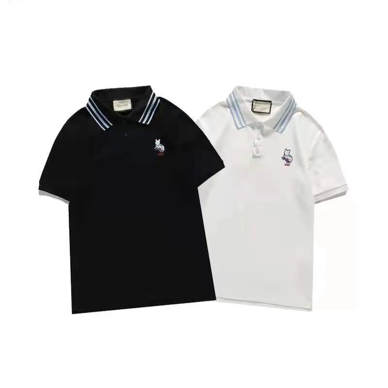 

2021 New Piece Polo Shirt Men and Women Summer Same Style Tops Handsome Fashion Men's Short Sleeve Casual Long Sleeve Tops