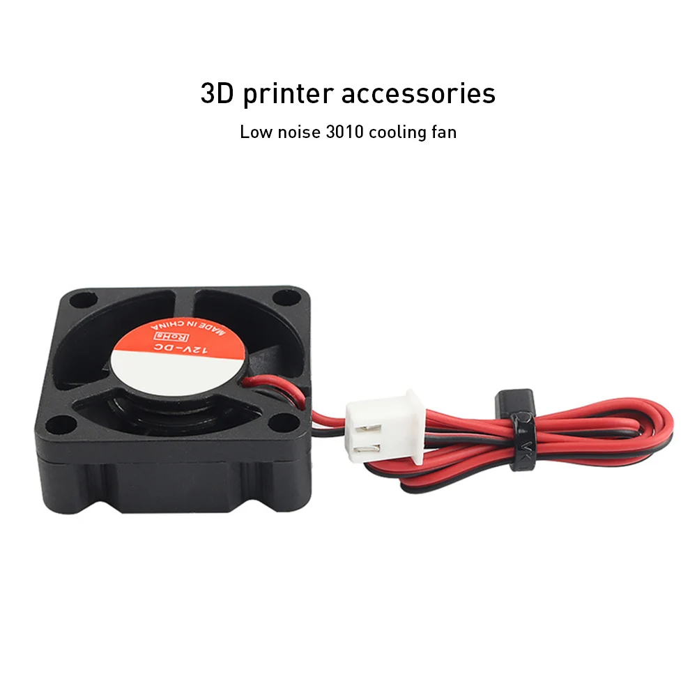 

Brushless Blower Cooling Fan DC12V 30 x 30 x 10mm Sleeve Bearing Mute Turbo Cooler Fan 3010 DIY 3D Printer Accessories