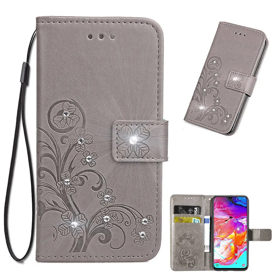 

Diamond clover Suitable For Sony phone case XA3 XZ3 Xperia10 L3 XA3Uitra Flap Leather Shell Sony phone cases for women luxury