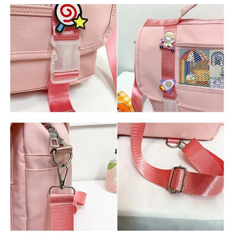 Модный женский школьный рюкзак в японском стиле милая женская сумка на плечо для