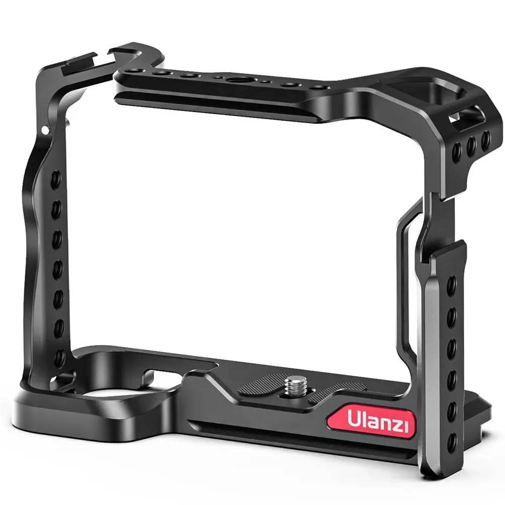 

Ulanzi UURig Metal Camera Cage for Sony A7SIII A7S III Rig With Cold Shoe Arric Locating Hole Mount FILL Light Microphone