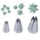 1 набор, 3 шт., кондитерские насадки из нержавеющей стали